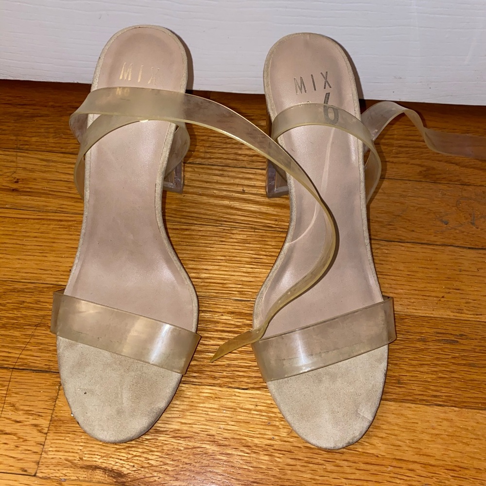 Mix No. 6 Lucee clear sandals